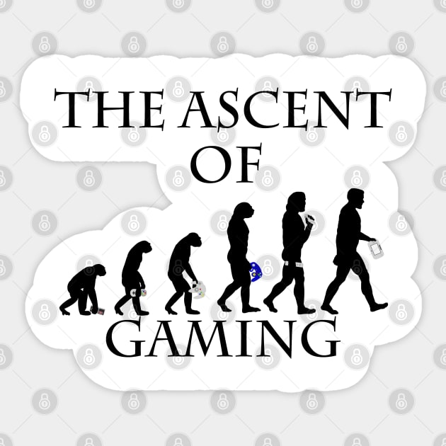 The Ascent of Gaming Sticker by KingVego